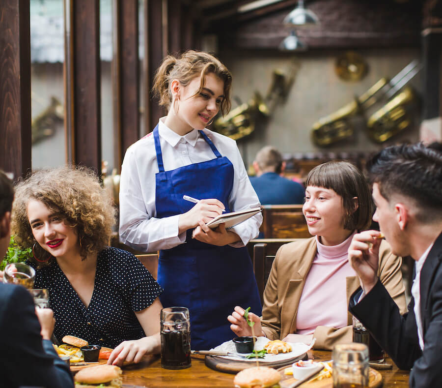 Serveur de restaurant