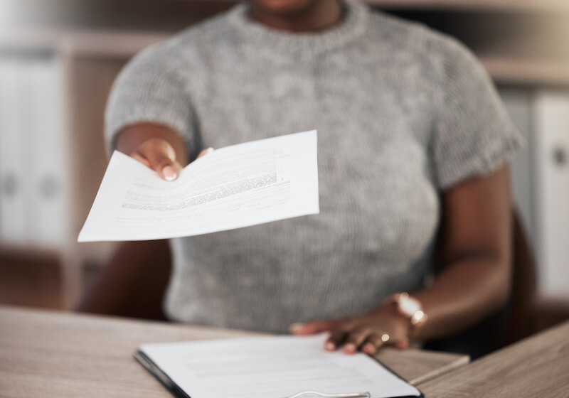 Lettre démission avec préavis