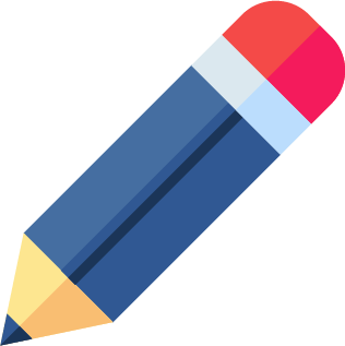 crayon pour éditer un CV