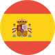 drapeau Espagne rond