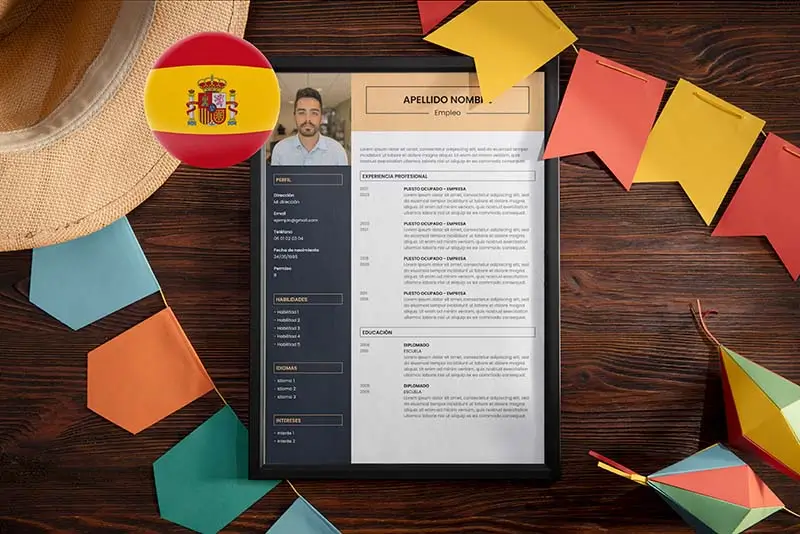 CV espagnol