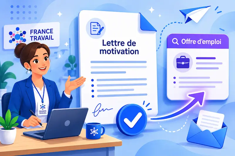 lettre de motivation parfaite pour postuler sur france travail