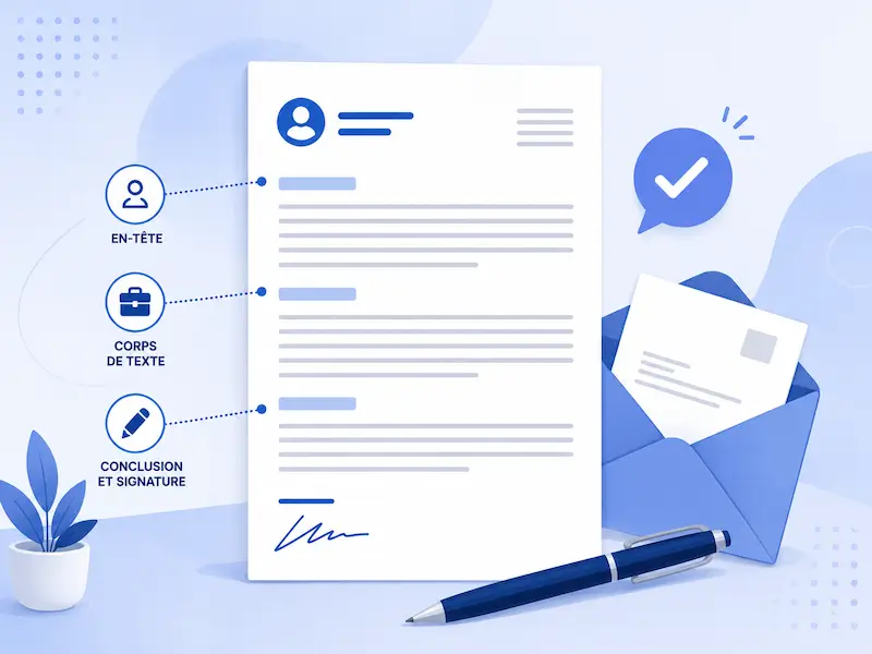 La mise en page de la lettre de motivation