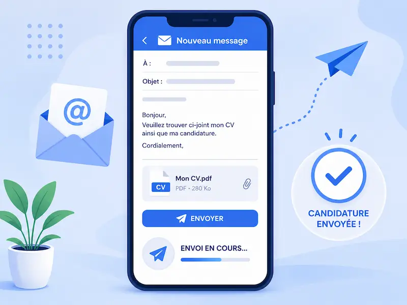 Envoyer son CV par mail